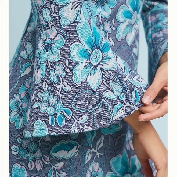 New Anthropologie Maeve Florence Swing Dress Large #172 - Picture 2 of 5